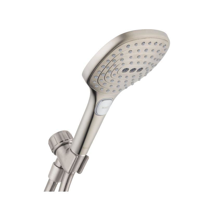 hansgrohe 04520820 Raindance Select E 2 GPM Multi-Function Handshower Package in Brushed Nickel