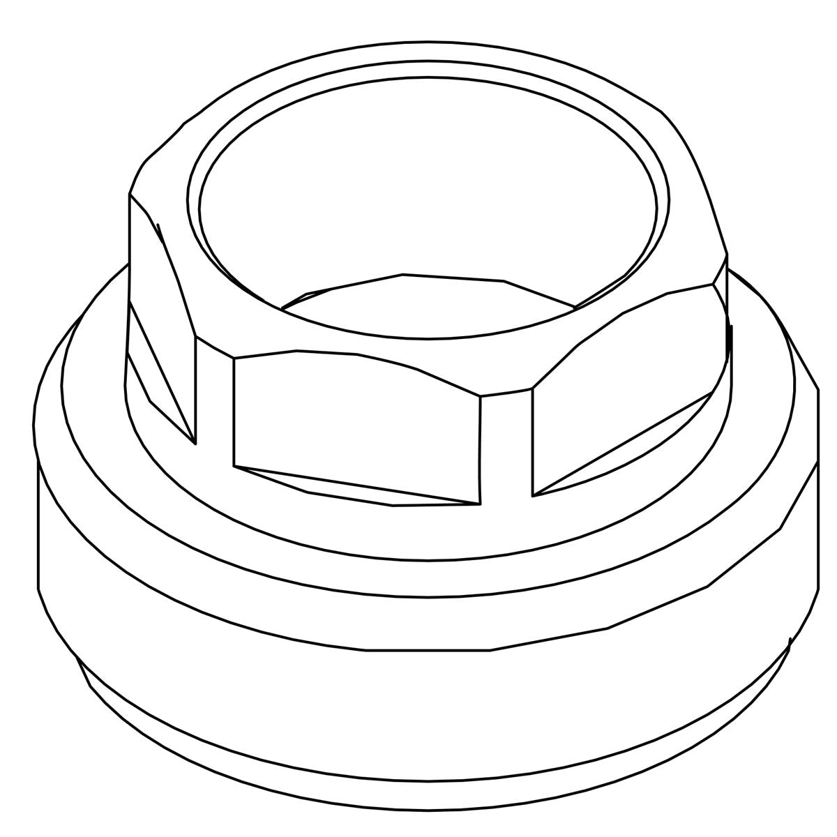 KOHLER K-1019863 Nut, Bonnet