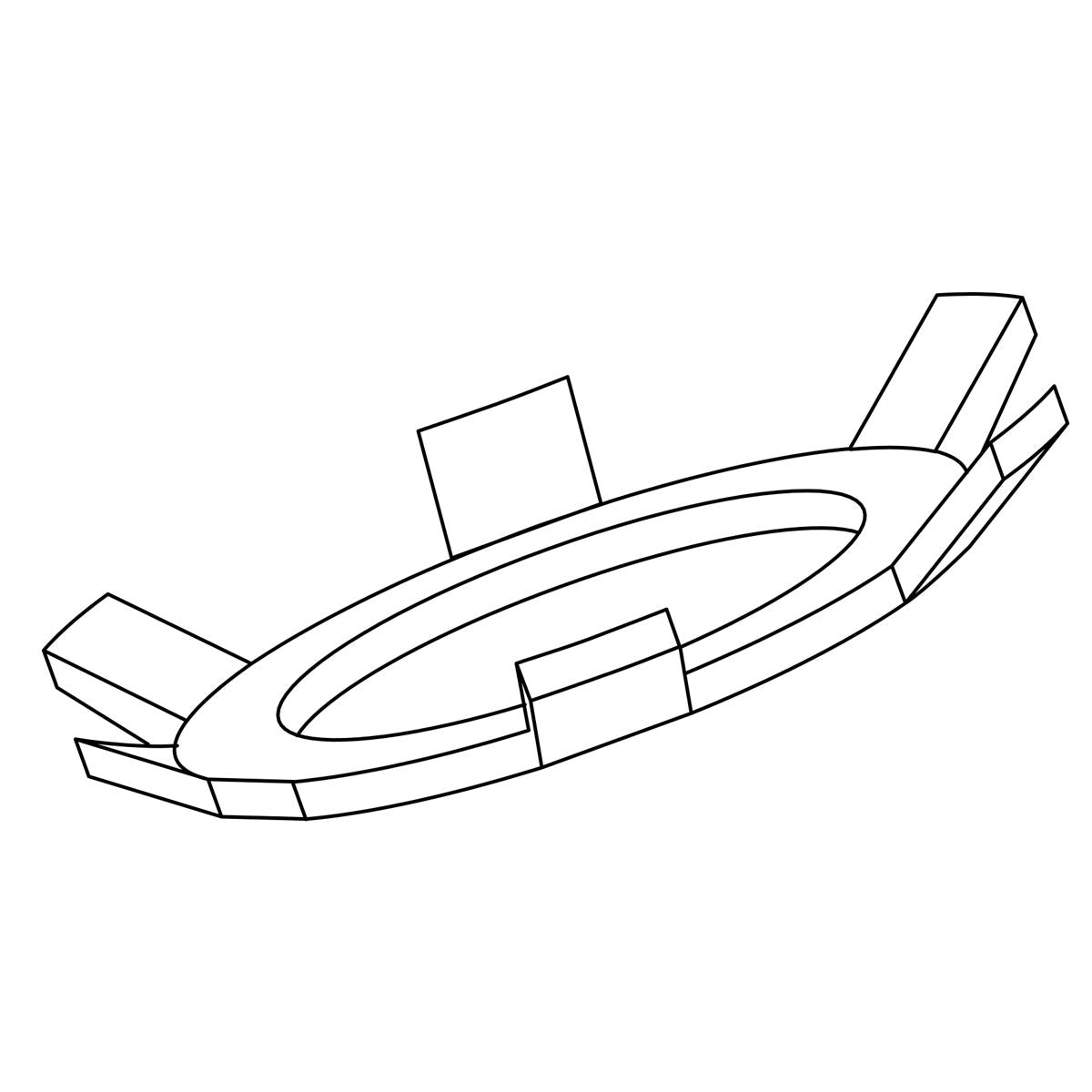 KOHLER K-1023547 Retaining Ring, Ext Tooth