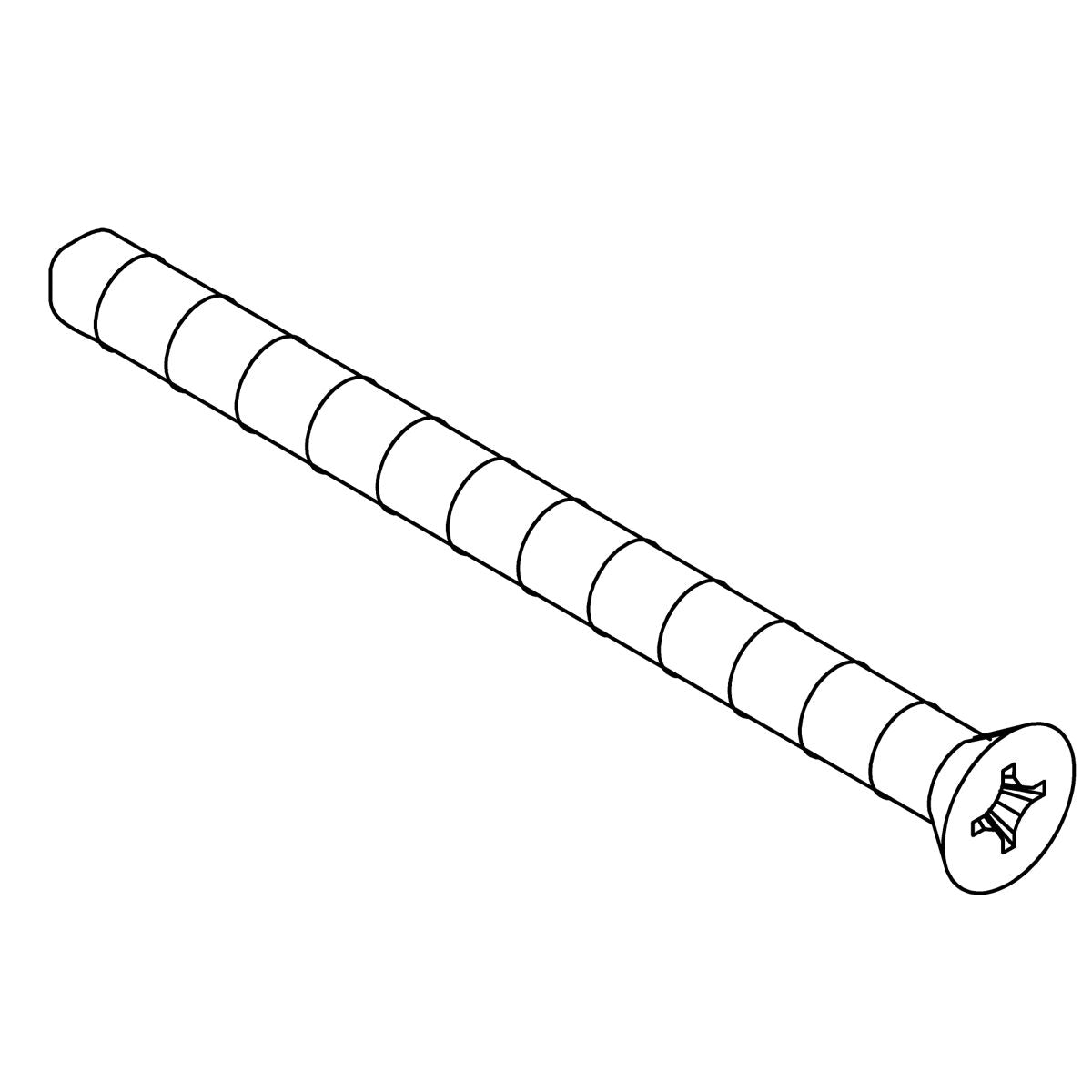 KOHLER K-1050806 Screw, 10-24 X 1.75, Countersunk