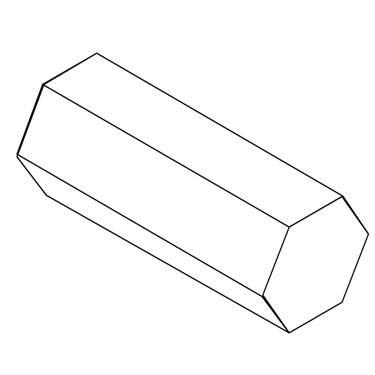 KOHLER K-1071652 Hex Bit, 11 Mm X 50.8 Mm