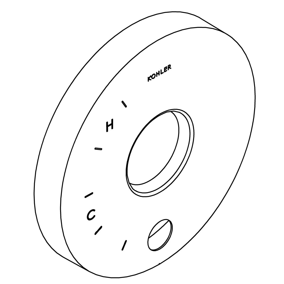 KOHLER K-1249606 Escutcheon