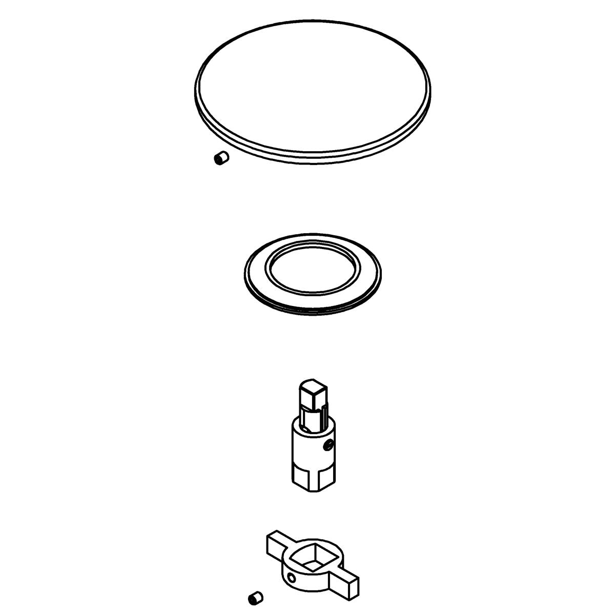 KOHLER K-1293034 Drain Cover Assembly