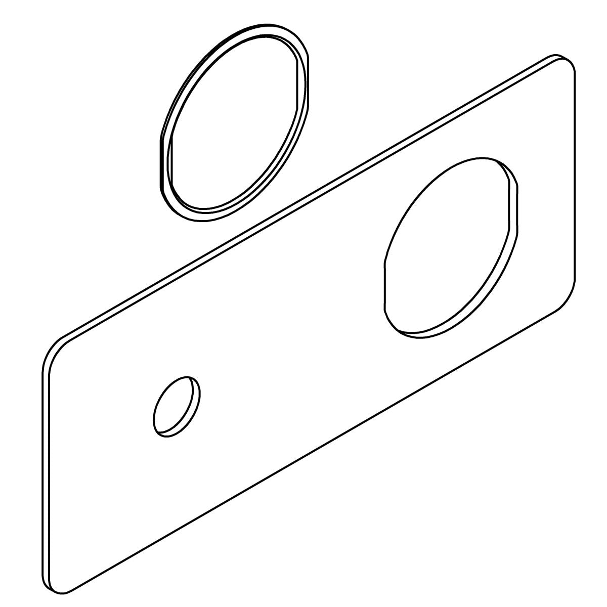 KOHLER K-1350908 ESCUTCHEON KIT