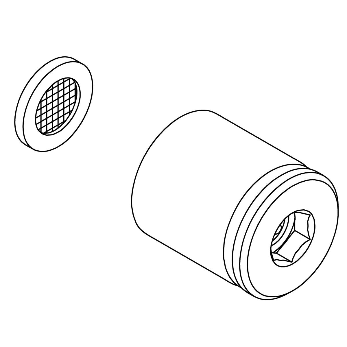 KOHLER K-1387695 Vichy_Npt_ Adapter 1.75Gpm