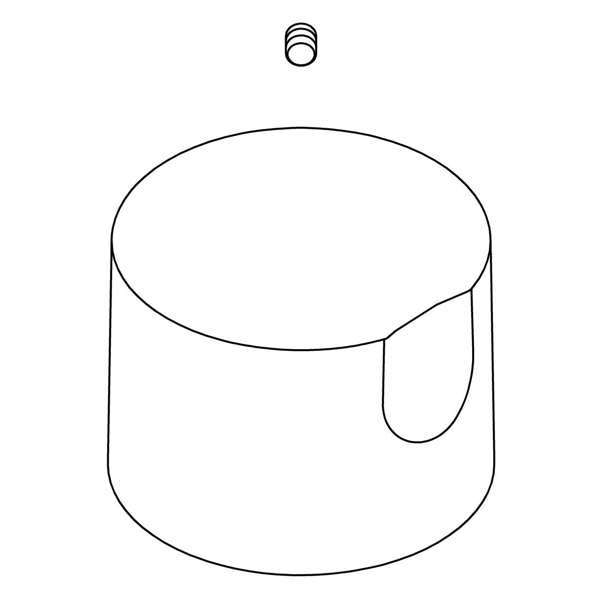KOHLER K-1388310 Manual Cover Assembly