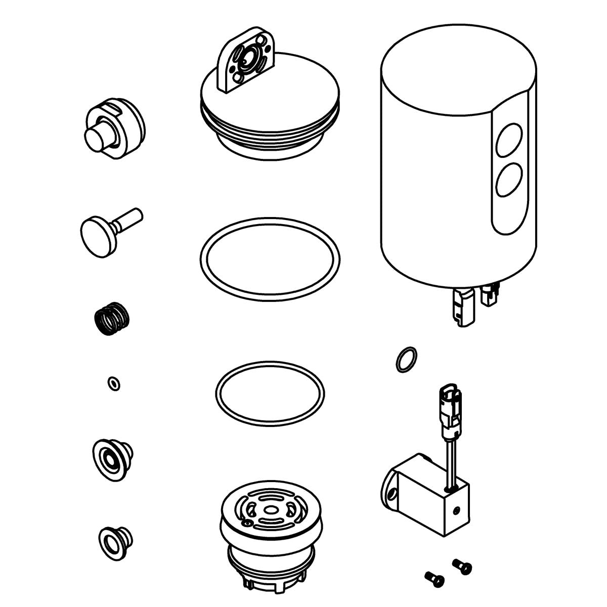 KOHLER K-1388855 Tripoint Fv Service Kit, 1.0 Gpf