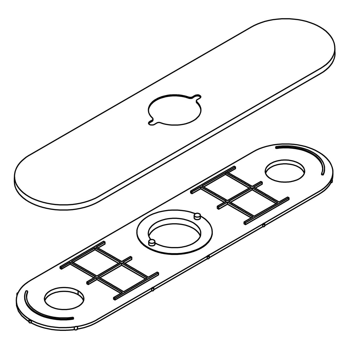 KOHLER K-1413306 Escutcheon Assembly