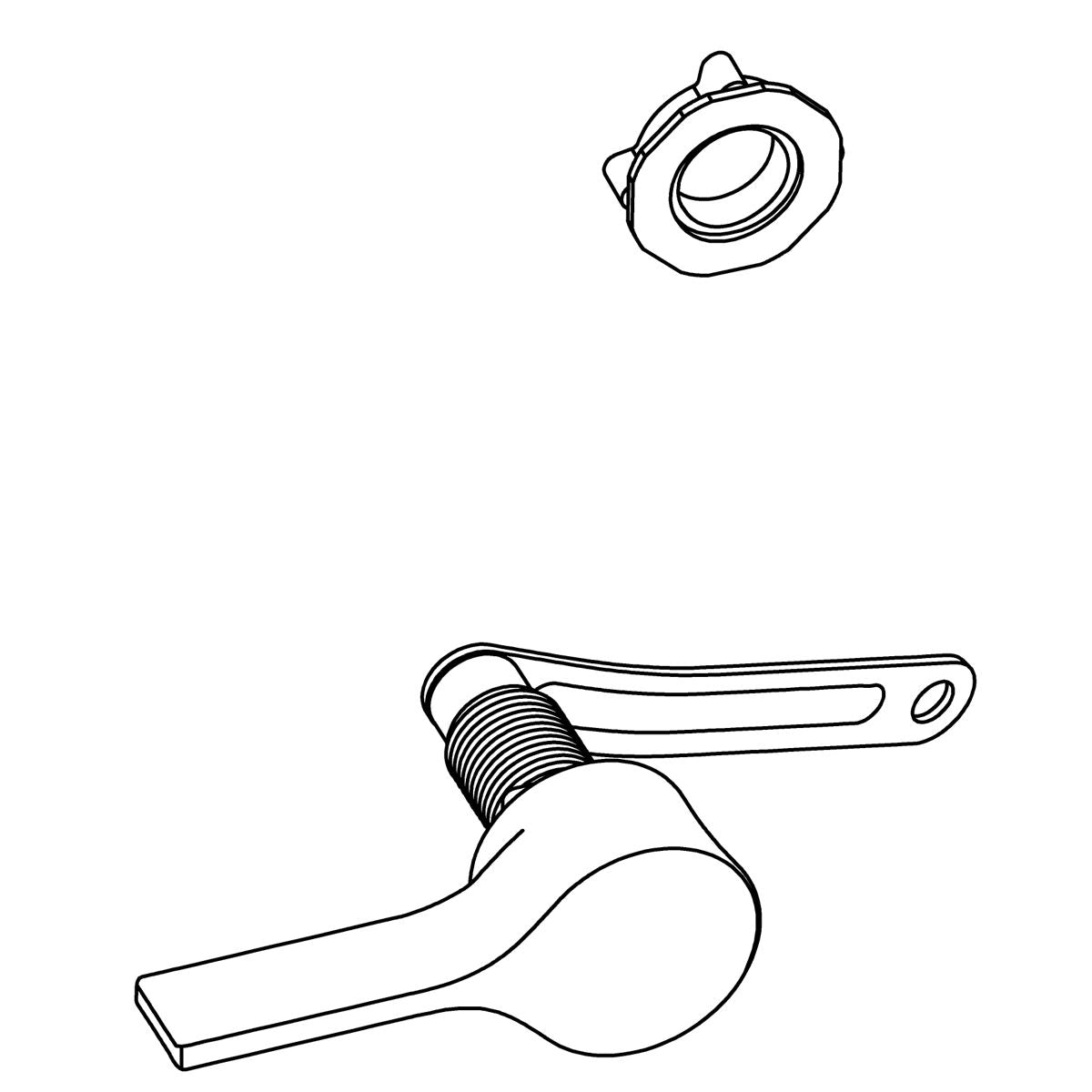 KOHLER K-1458588 Trip Lever Service Kit
