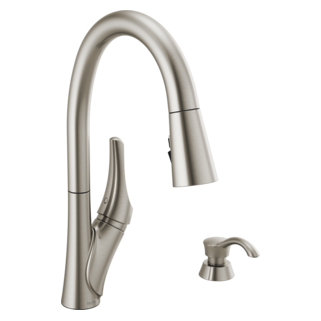 Delta Lowry: Single Handle Pull-Down Kitchen Faucet
