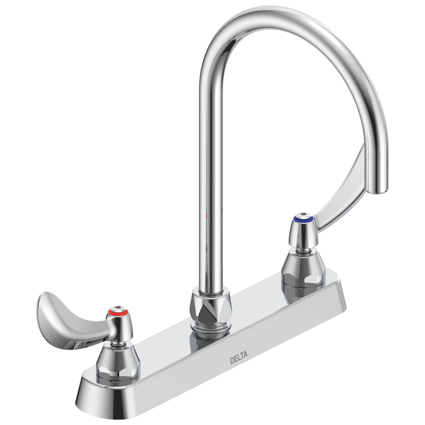 Commercial 26T3 26T3974 8 In Cast Deckmount - Chrome
