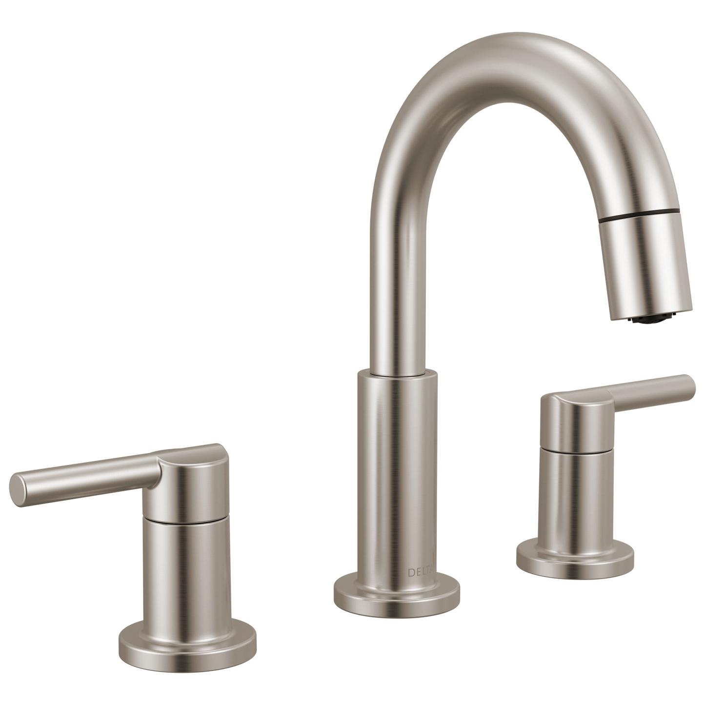 Delta Nicoli 35749LF Two Handle Widespread Pull-Down Bathroom Faucet - Stainless