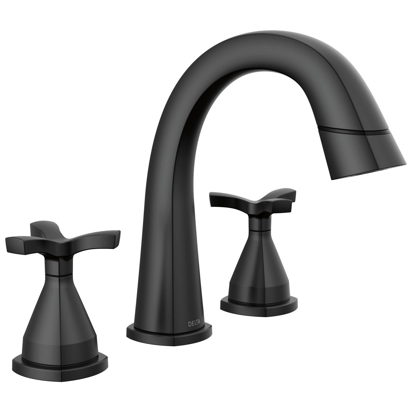 Two Handle Widespread Pull Down Bathroom Faucet