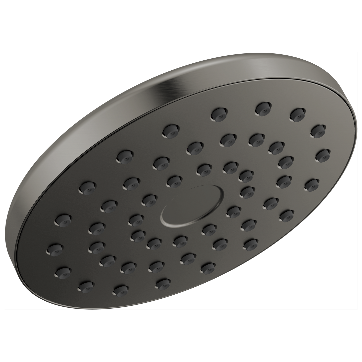 Delta Universal Showering Components 52101 PivotPro Raincan Shower Head - Lumicoat Black Stainless
