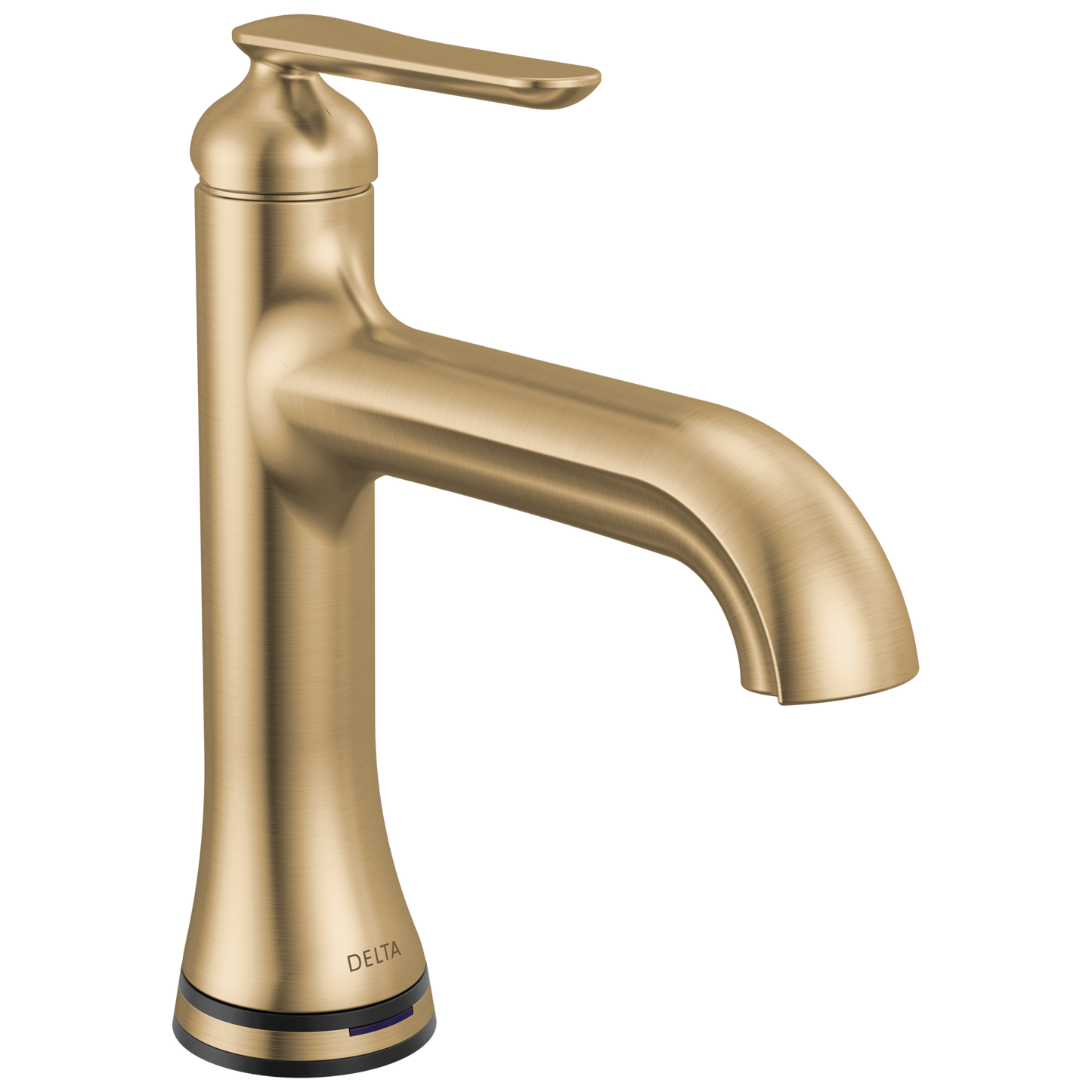Delta Bonacci 545T Single Handle Bathroom Faucet with Touch20 with Touchless Technology - Lumicoat Champagne Bronze