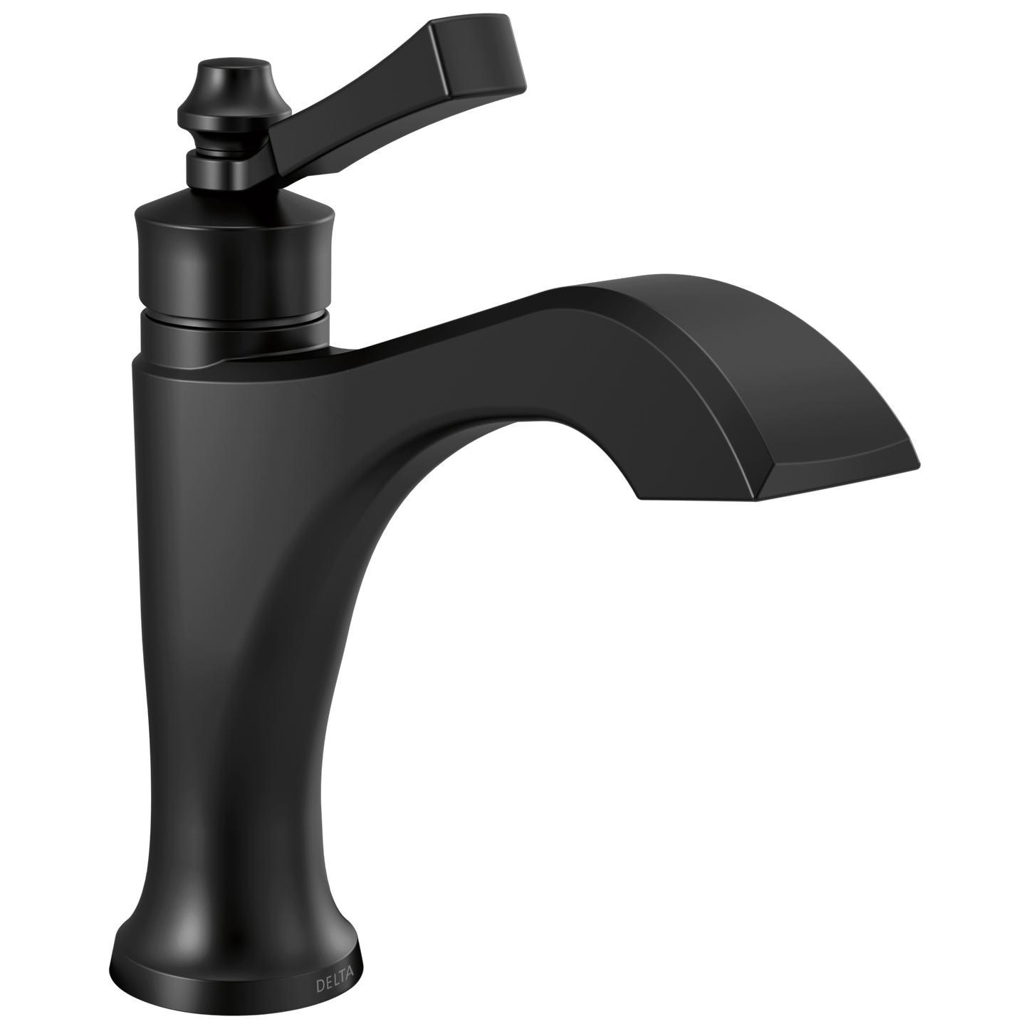 Delta Dorval 557-BLMPU Single Handle Bathroom Faucet - Matte Black
