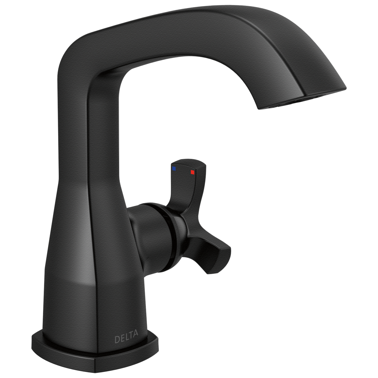Delta Stryke 5766 Single Handle Bathroom Faucet - Matte Black