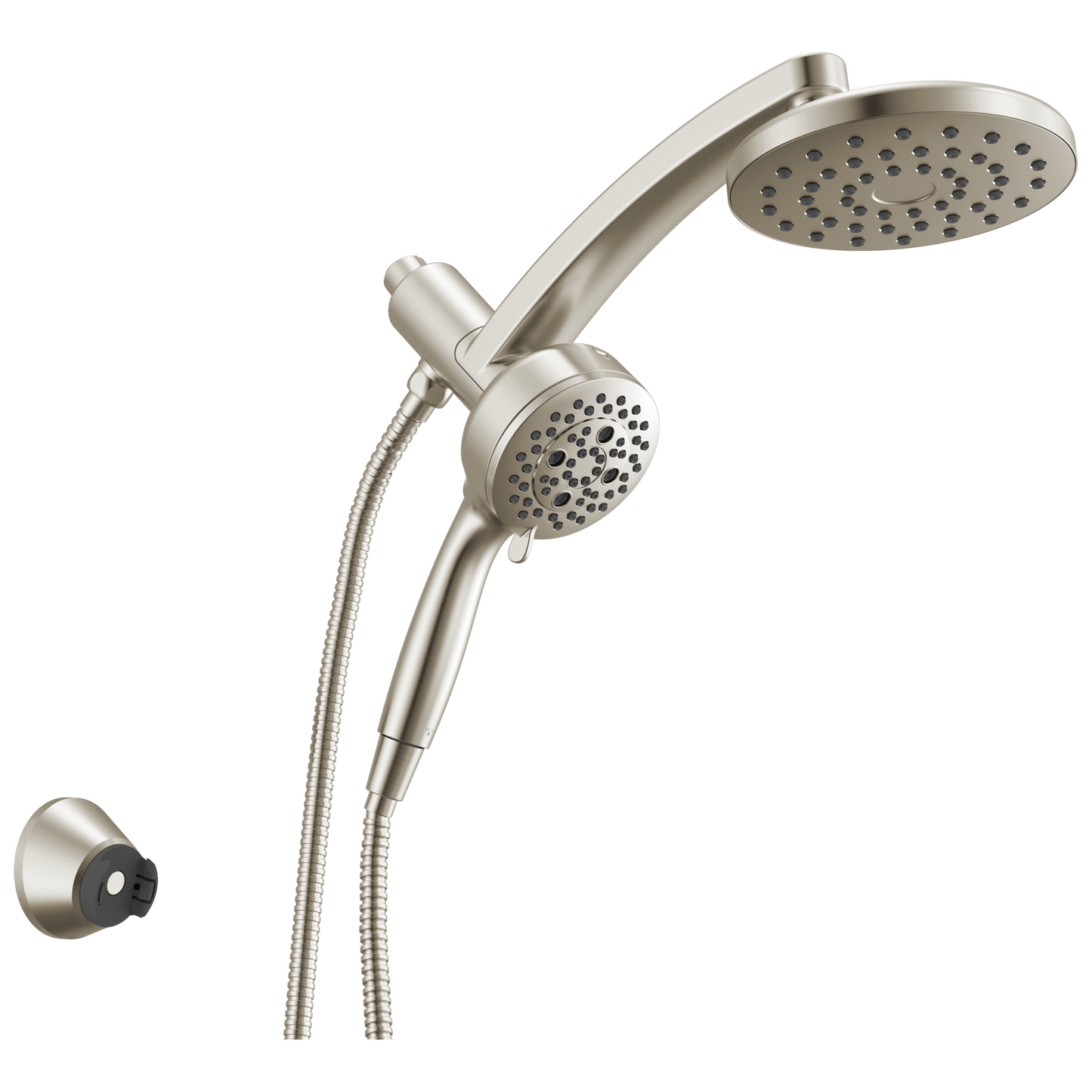 Delta Universal Showering Components 58600 PivotPro 3-in-1 Combination Shower - Lumicoat Stainless