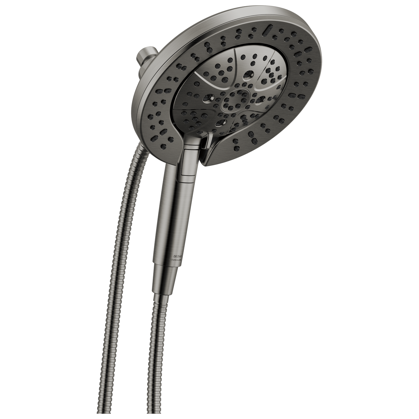 Delta Universal Showering Components 58651 7-Setting In2ition with ProClean - Lumicoat Black Stainless