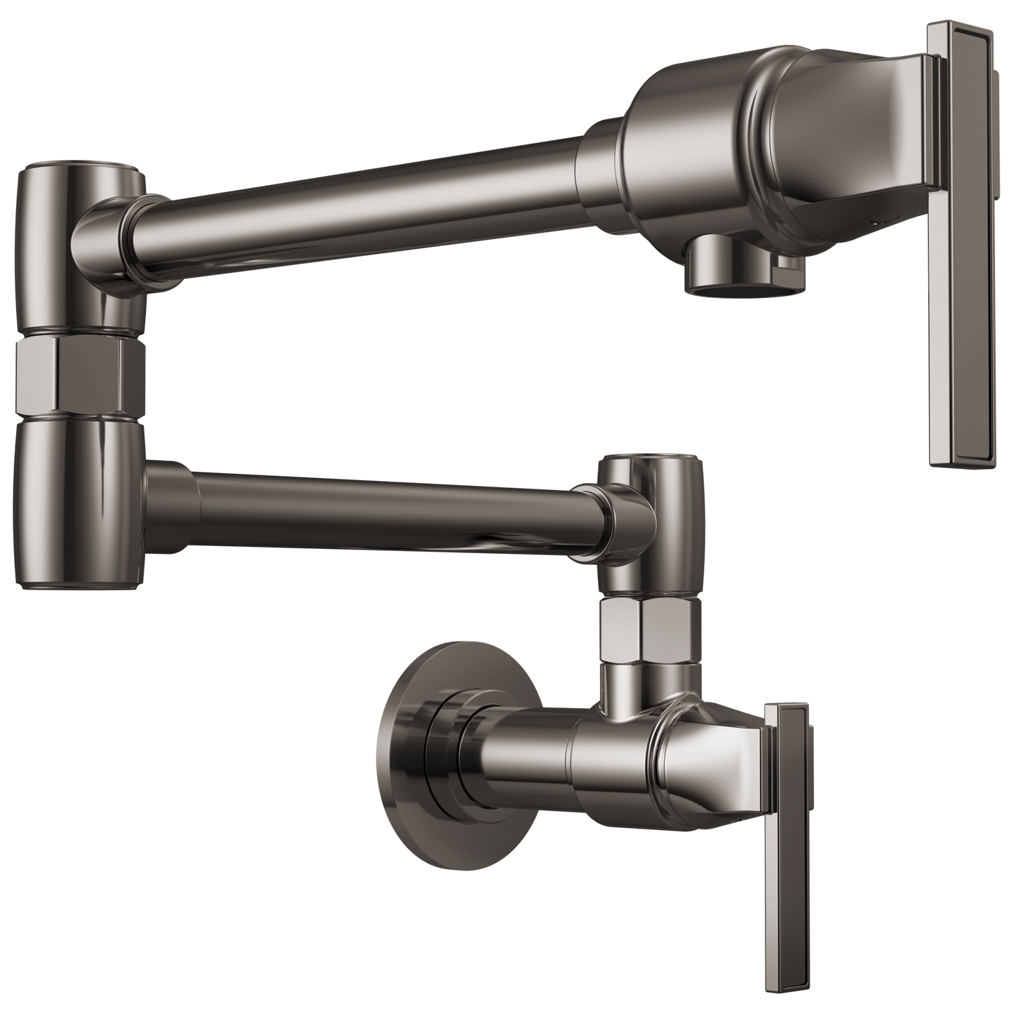 Brizo Frank Lloyd Wright 62822LF Wall Mount Pot Filler - Brilliance Black Onyx