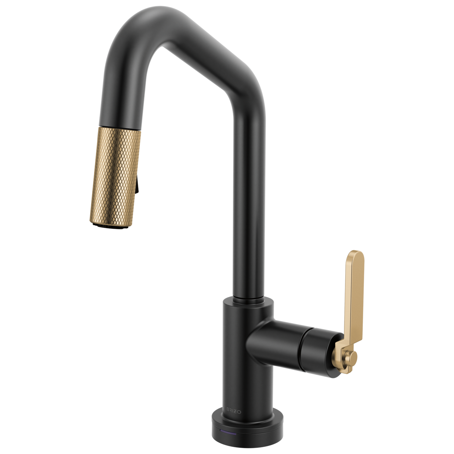 Brizo Litze 64964LF Smarttouch Pull-Down Prep Faucet with Angle Spout - Industrial Handle