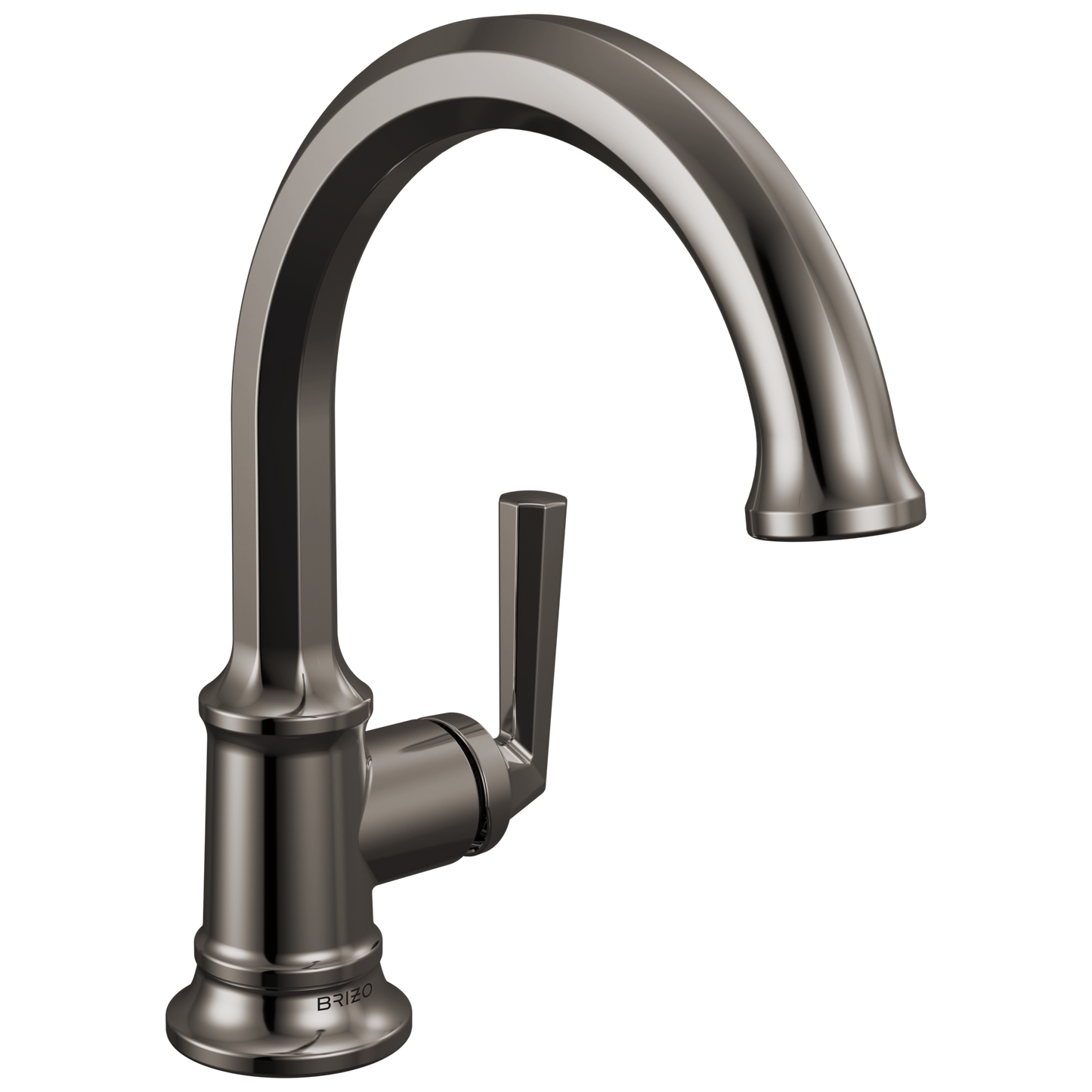 Brizo Beauclere 65065LF Single-Handle Lavatory Faucet 1.2 GPM - Brilliance Black Onyx