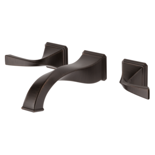 Brizo Virage: Two-Handle Wall Mount Lavatory Faucet 1.2 GPM