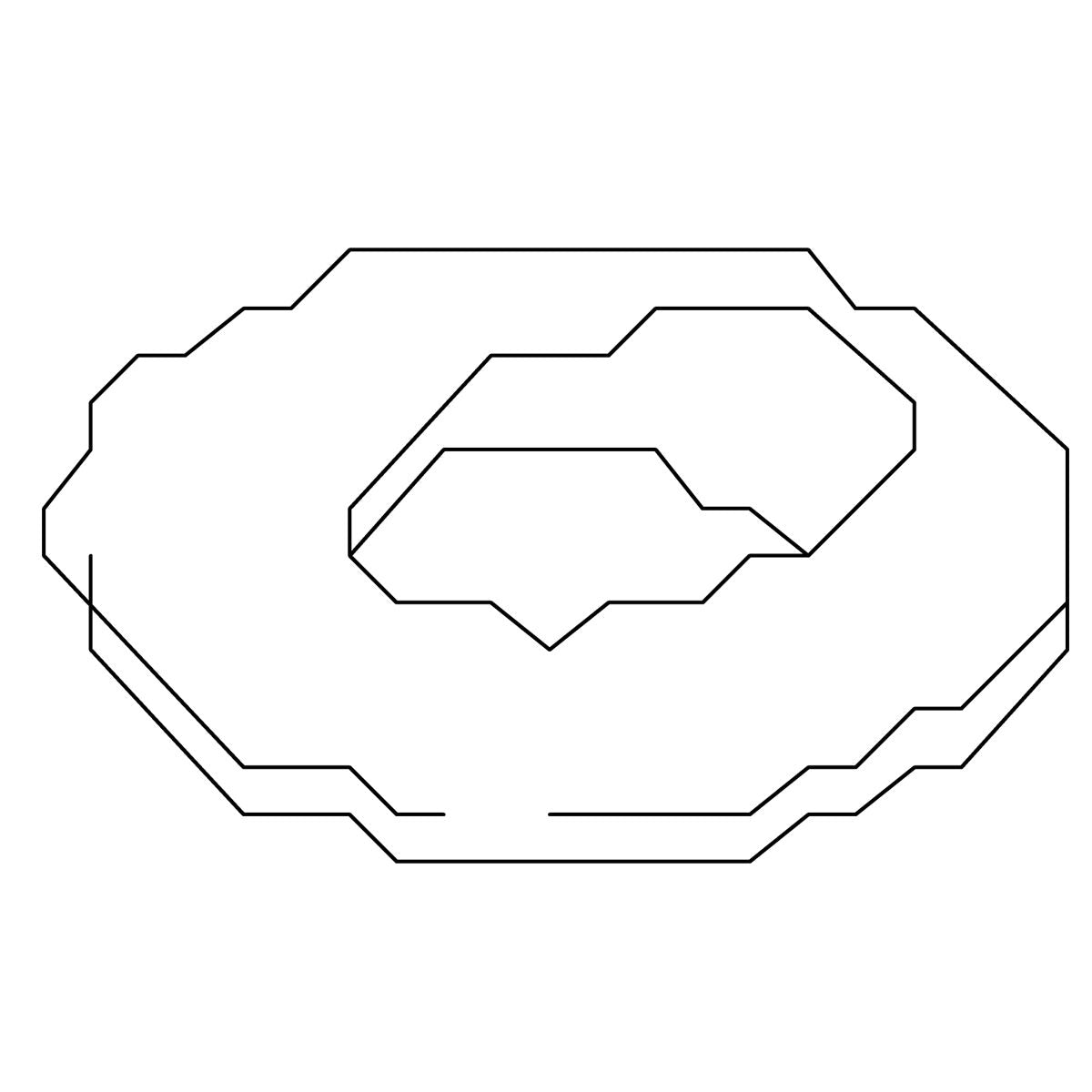 KOHLER K-69472 Plain Washer, 1/4