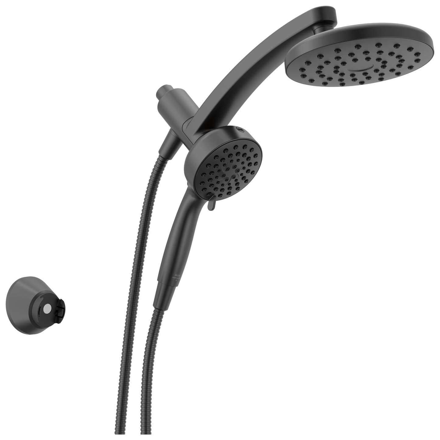 Delta Universal Showering Components 75649BL PivotPro 3-in-1 Combination Shower - Matte Black