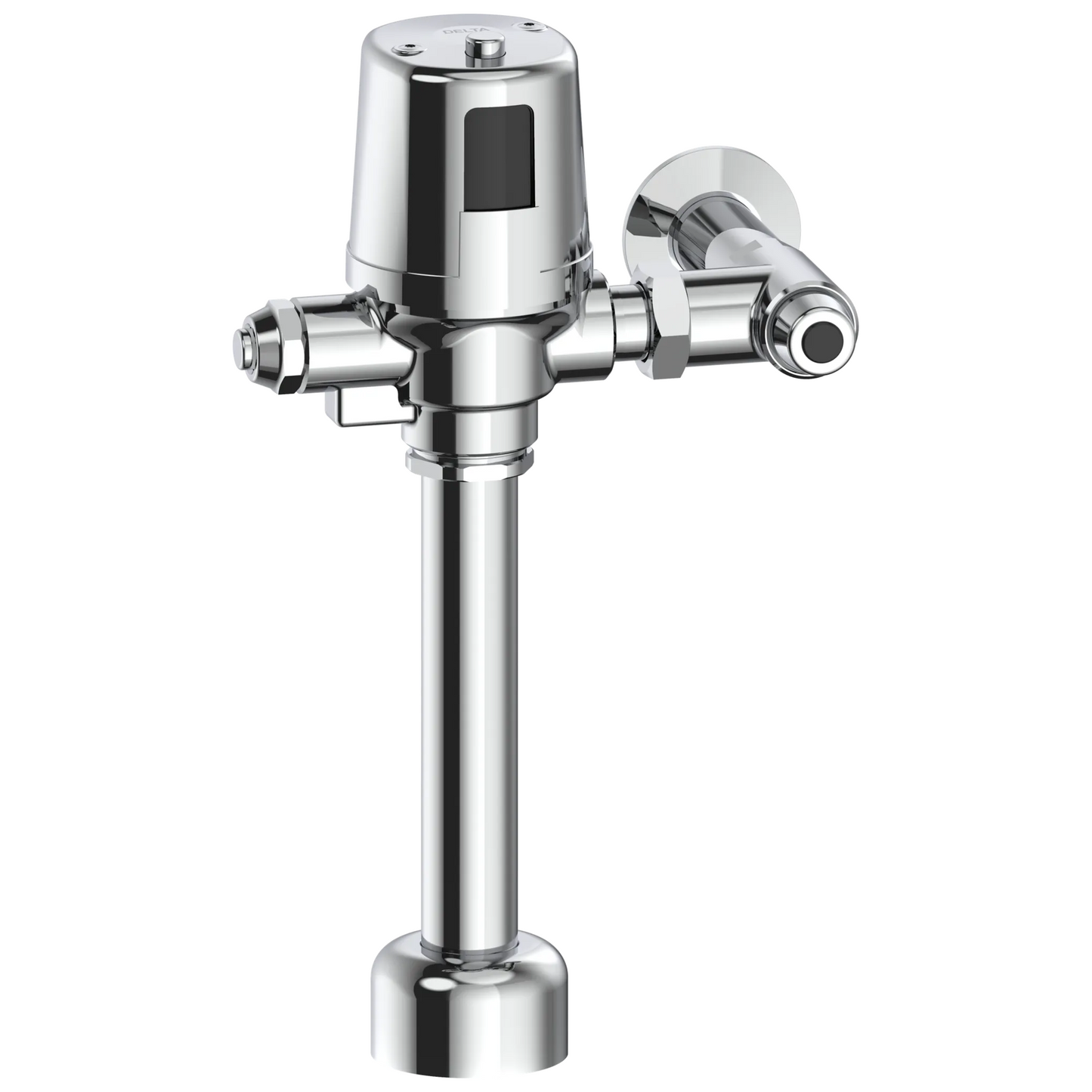 Electronic Exposed Water Closet Flush Valve with Mechanical Manual Override - Hardwire Operated