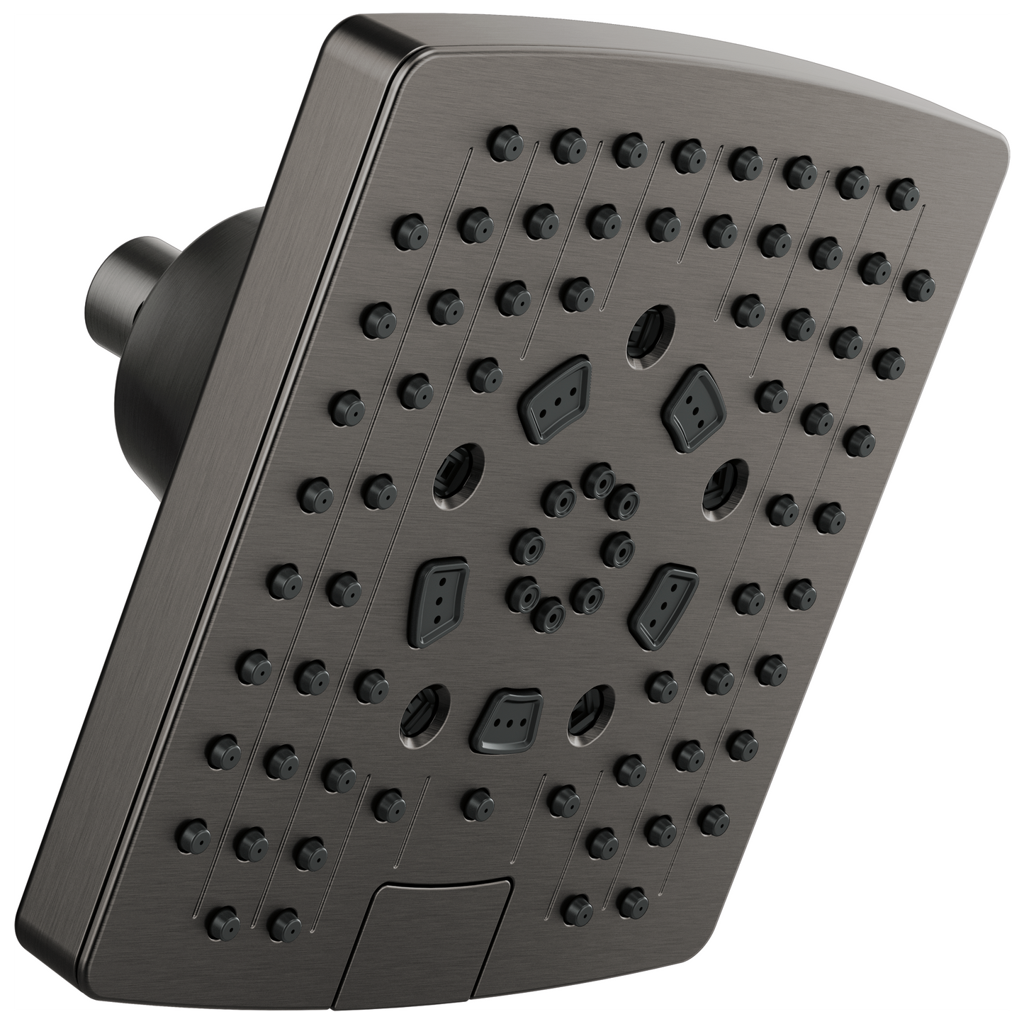 7" Linear Square H2Okinetic Multi-Function Wall Mount Shower Head - 2.5 GPM
