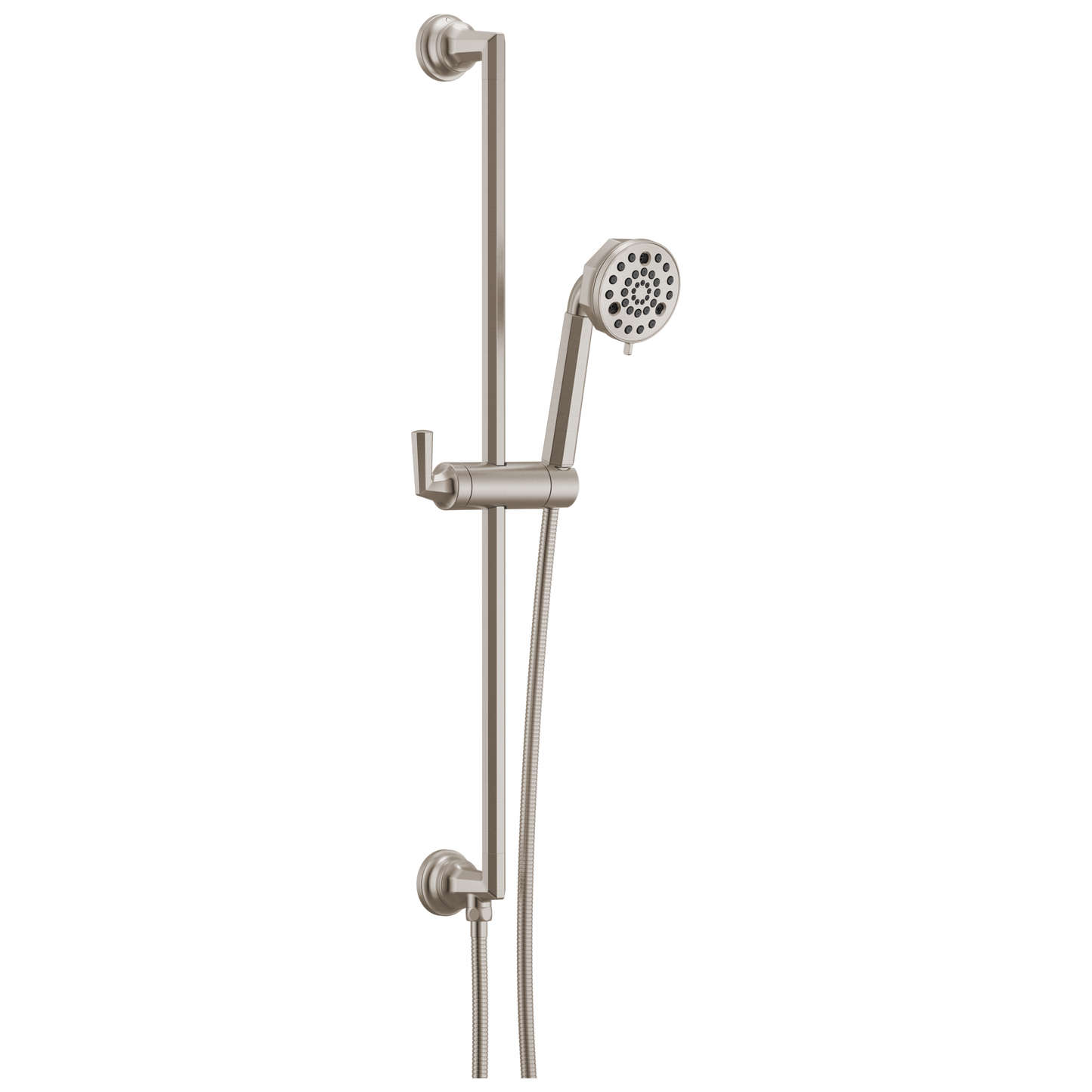 Brizo Beauclere 88765 Multi-Function Slide-Bar Hand Shower - Luxe Nickel