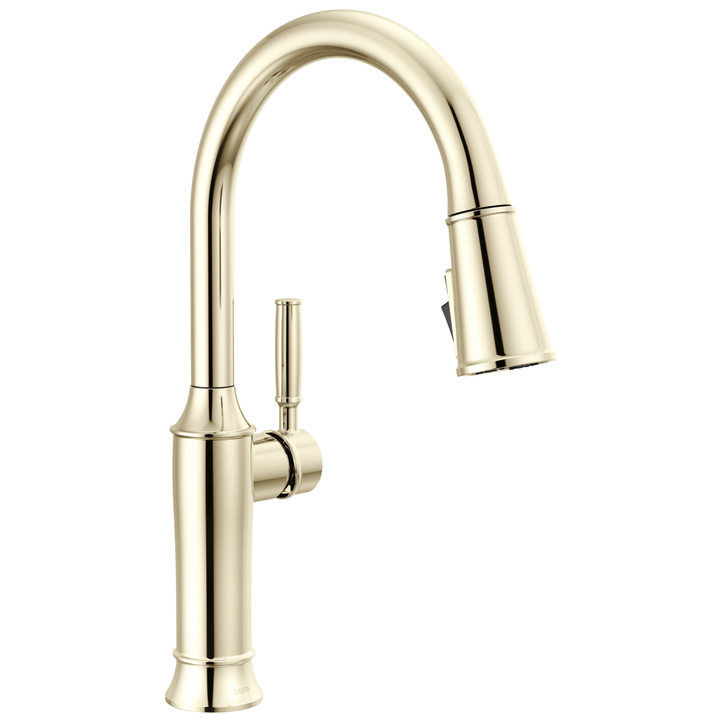Delta Renaldi 9184 Single Handle Pull-Down Kitchen Faucet - Lumicoat Polished Nickel