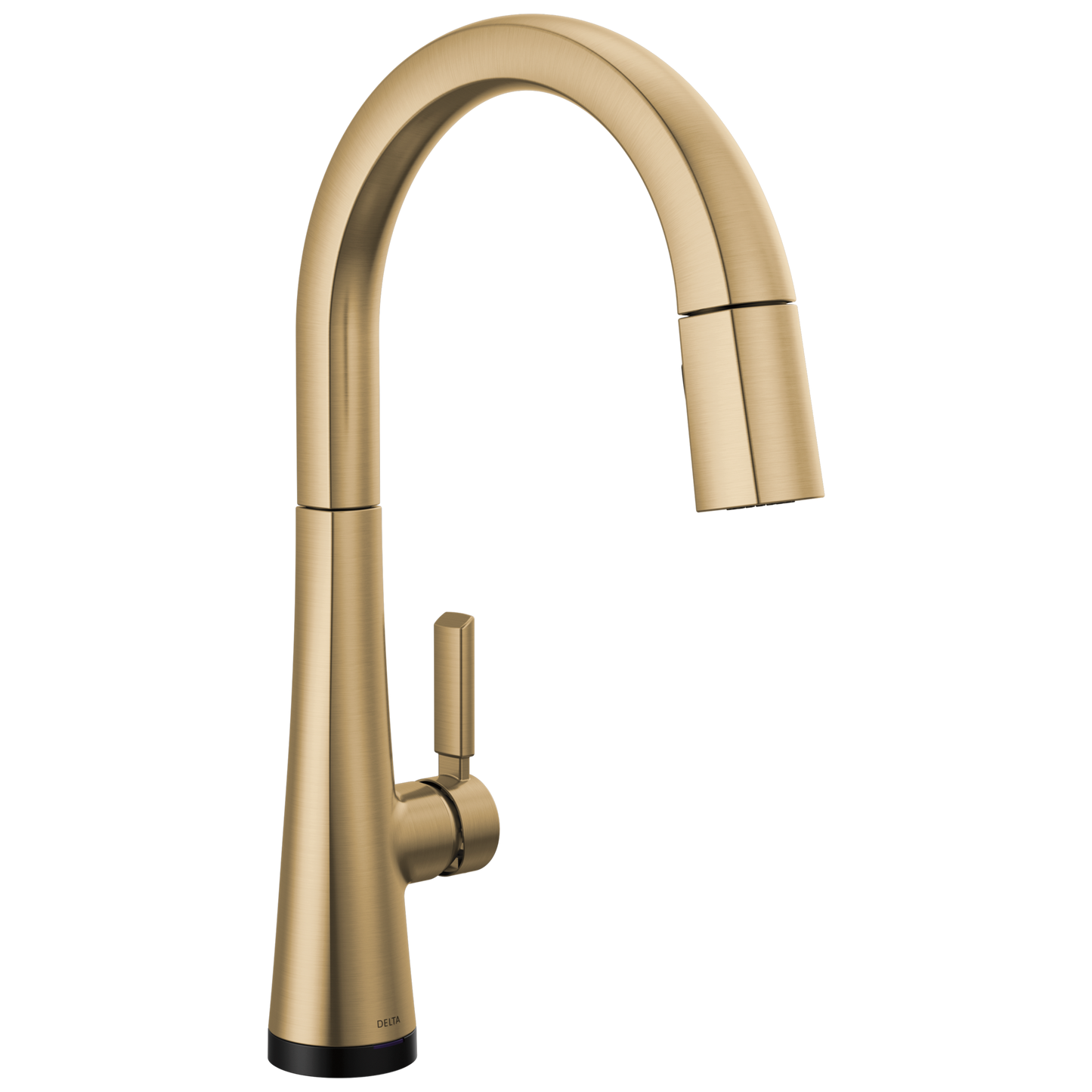 Delta Monrovia 9191TL TouchTouch 2O Technology Kitchen Faucet with Touchless Technology - Lumicoat Champagne Bronze