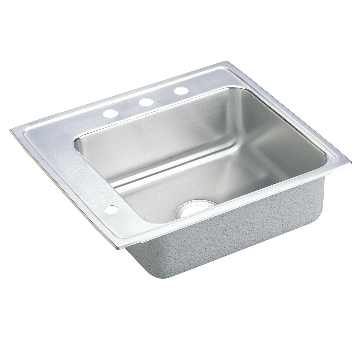 Elkay Lustertone Classic Stainless Steel 22" x 19-1/2" x 4-1/2" Single Bowl Drop-in Classroom ADA Sink