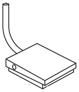 Delta Universal Showering Components EP103498 Foot Petal Switch
