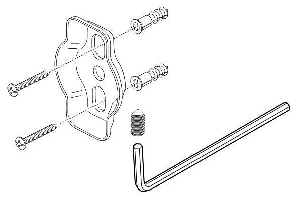 Delta Addison RP100084 Mounting Bracket with Screws