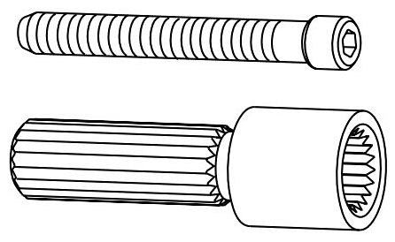 Brizo RP100304 Stem Extender and Screw
