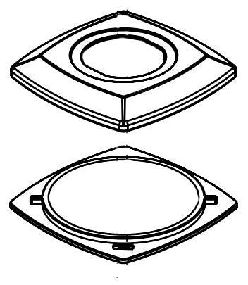 Delta Vesna RP100350 Handle Flange & Gasket