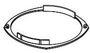 Delta Stryke RP100368BK Handle Base Glide Rings - 2H Bath