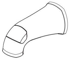 Delta Zura RP100495RB Tub Spout Diverter