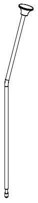 Delta Everly RP100510 Lift Rod Repair Part