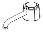 Brizo Rook RP100591GL Dispenser Body Assembly