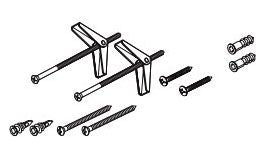 Brizo Atavis RP100602PN Mounting Hardware