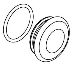 Brizo Rook RP101118BL Cap & O-Ring