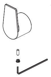 Peerless Xander RP101392BL Handle Kit