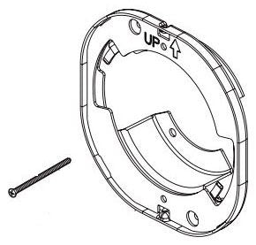 Delta Trillian RP101452 Bracket and Screws