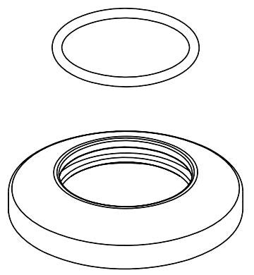 Brizo RP101556GL Escutcheon and O-rings