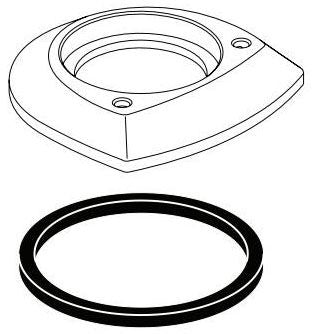 Delta Galeon RP101752PCPR Roman Tub Handle Escutcheon