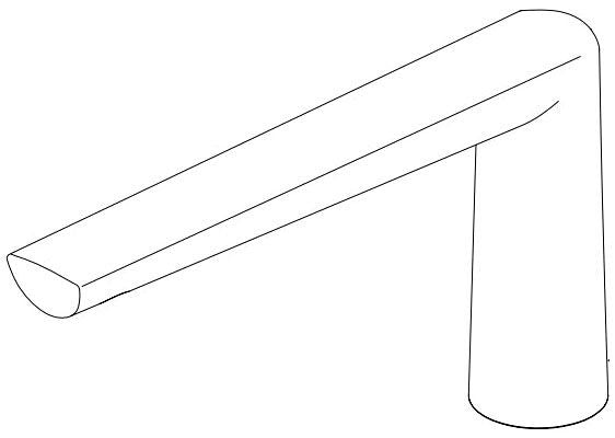 Delta Galeon RP101756BL Floor Mount Tub Filler Spout Assembly